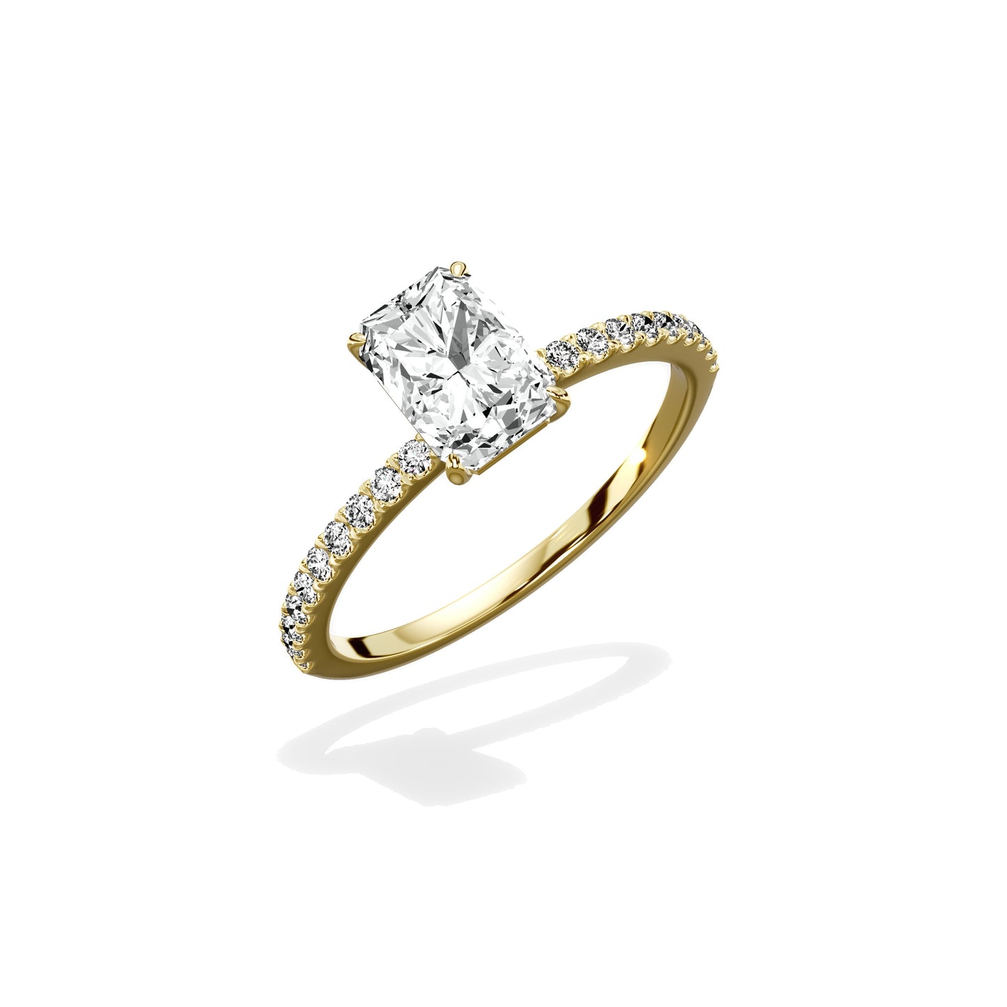 Fortuna Solitaire Engagement Ring demo