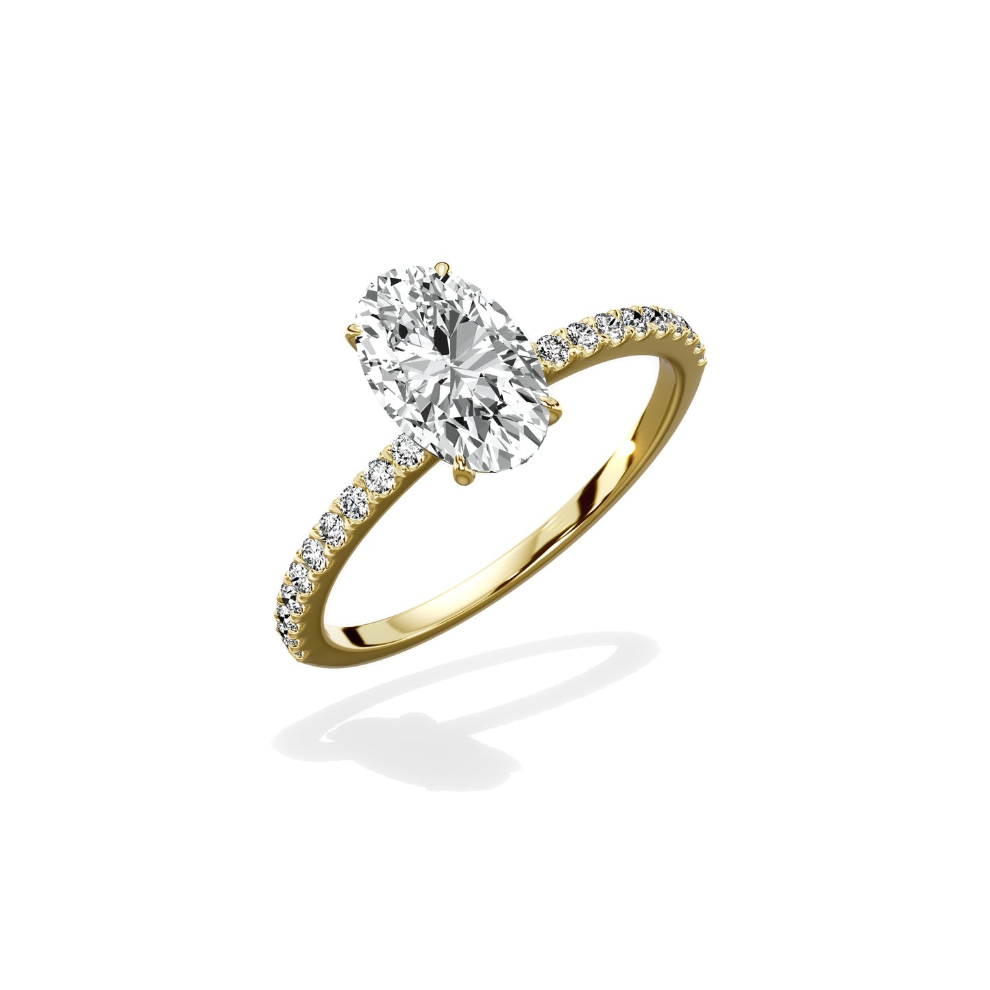 Fortuna Solitaire Engagement Ring demo