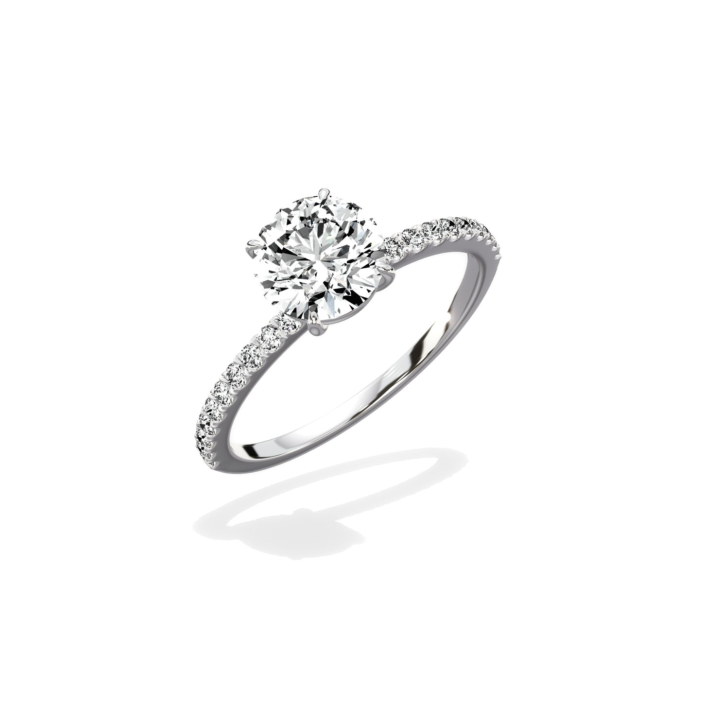 Fortuna Solitaire Engagement Ring demo