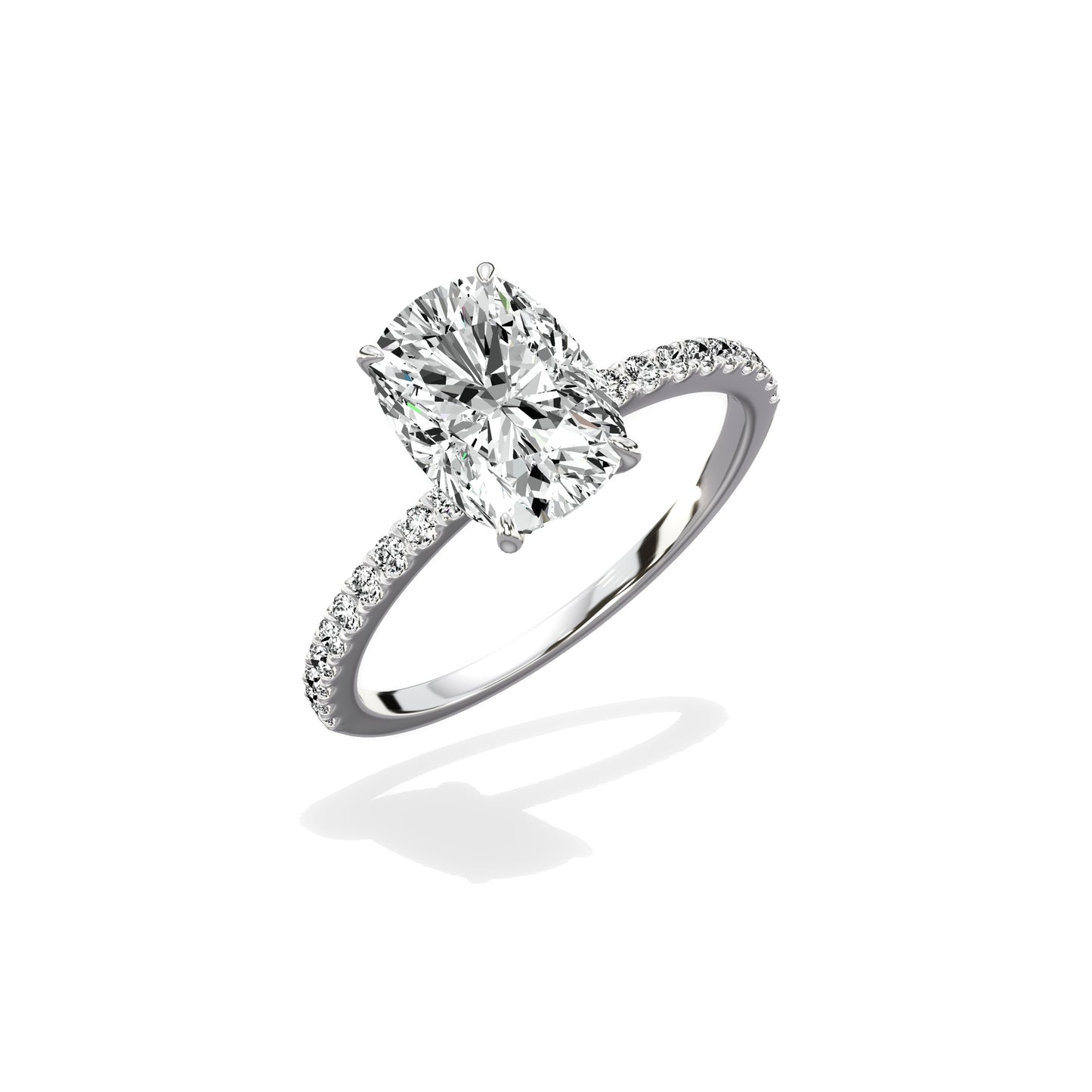 Fortuna Solitaire Engagement Ring demo