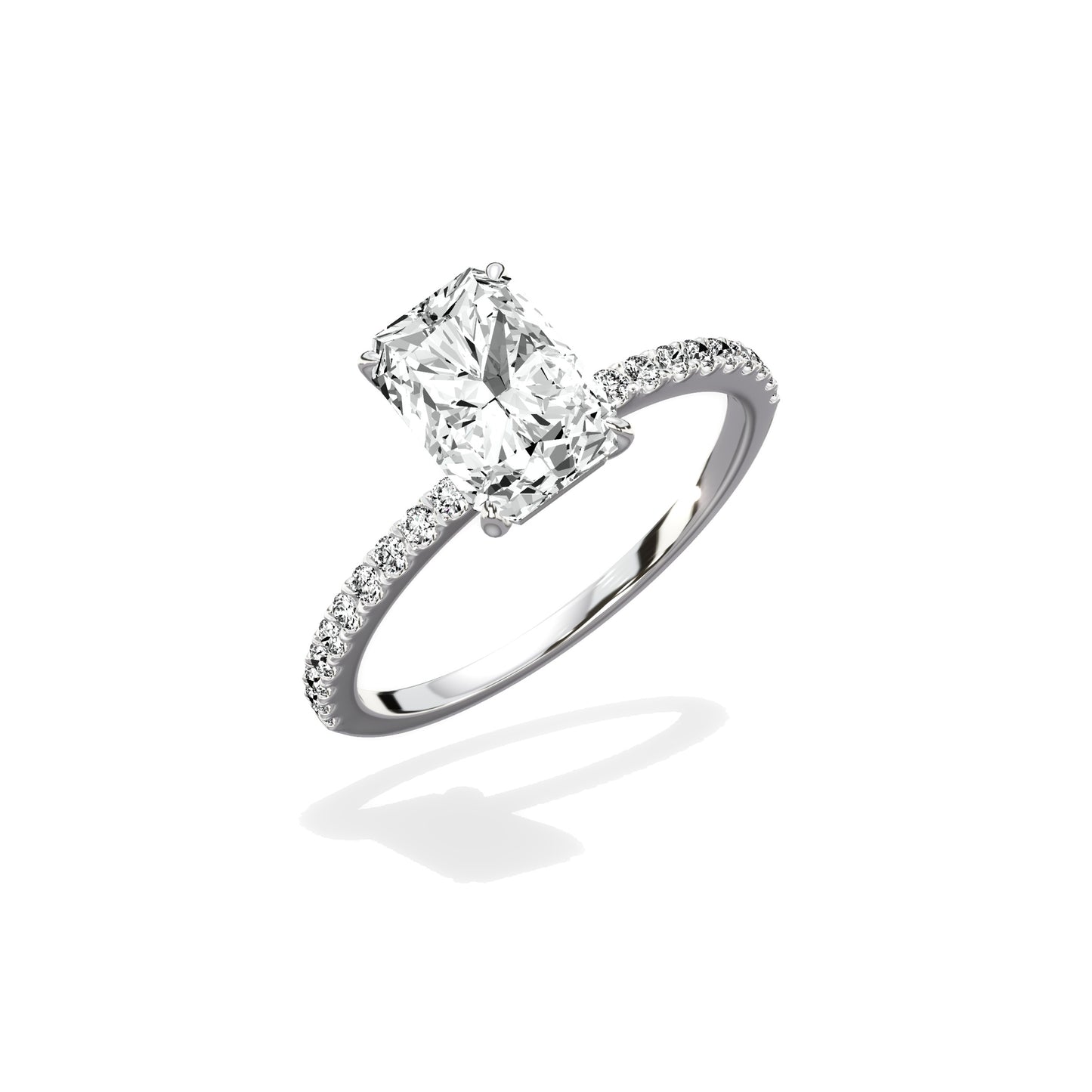 Fortuna Solitaire Engagement Ring demo
