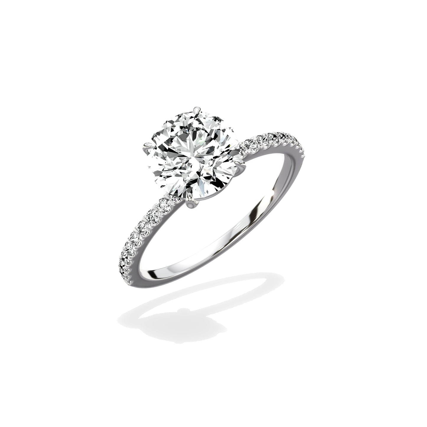 Fortuna Solitaire Engagement Ring demo