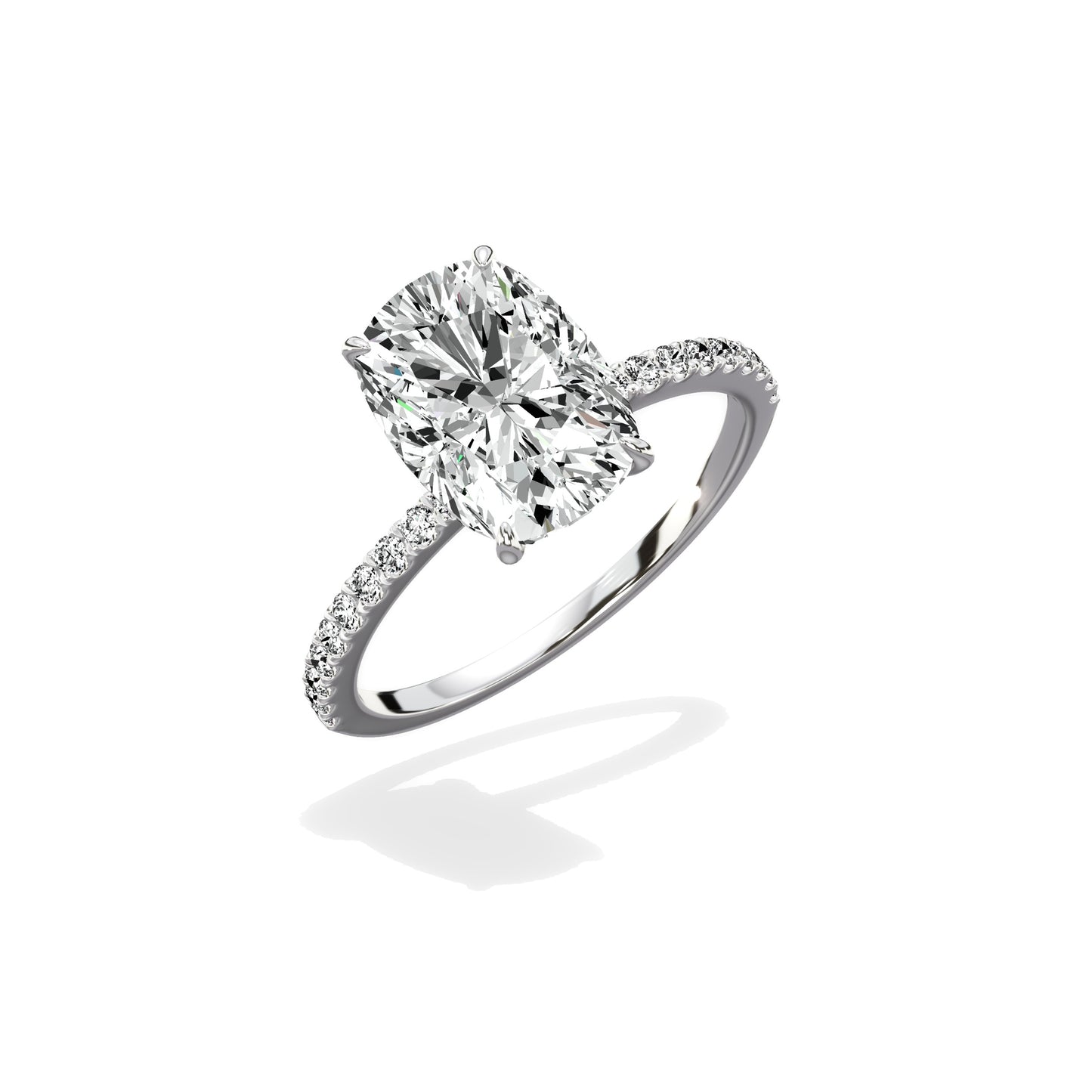 Fortuna Solitaire Engagement Ring demo