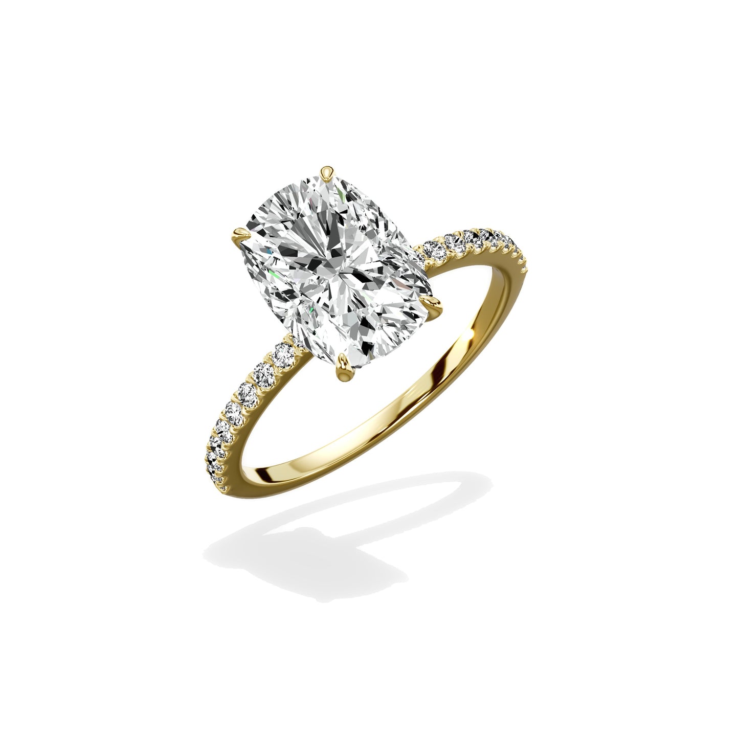 Fortuna Solitaire Engagement Ring demo