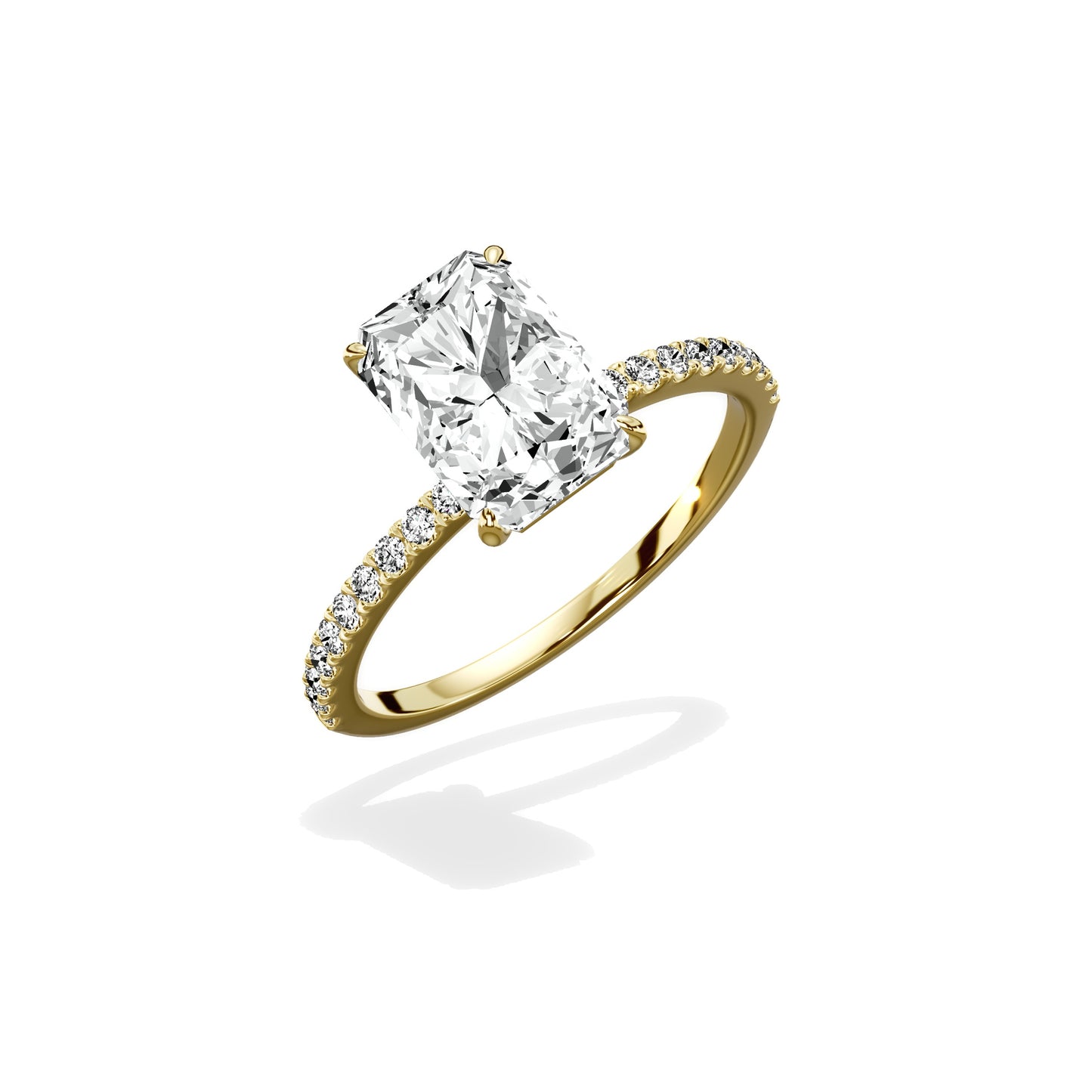 Fortuna Solitaire Engagement Ring demo