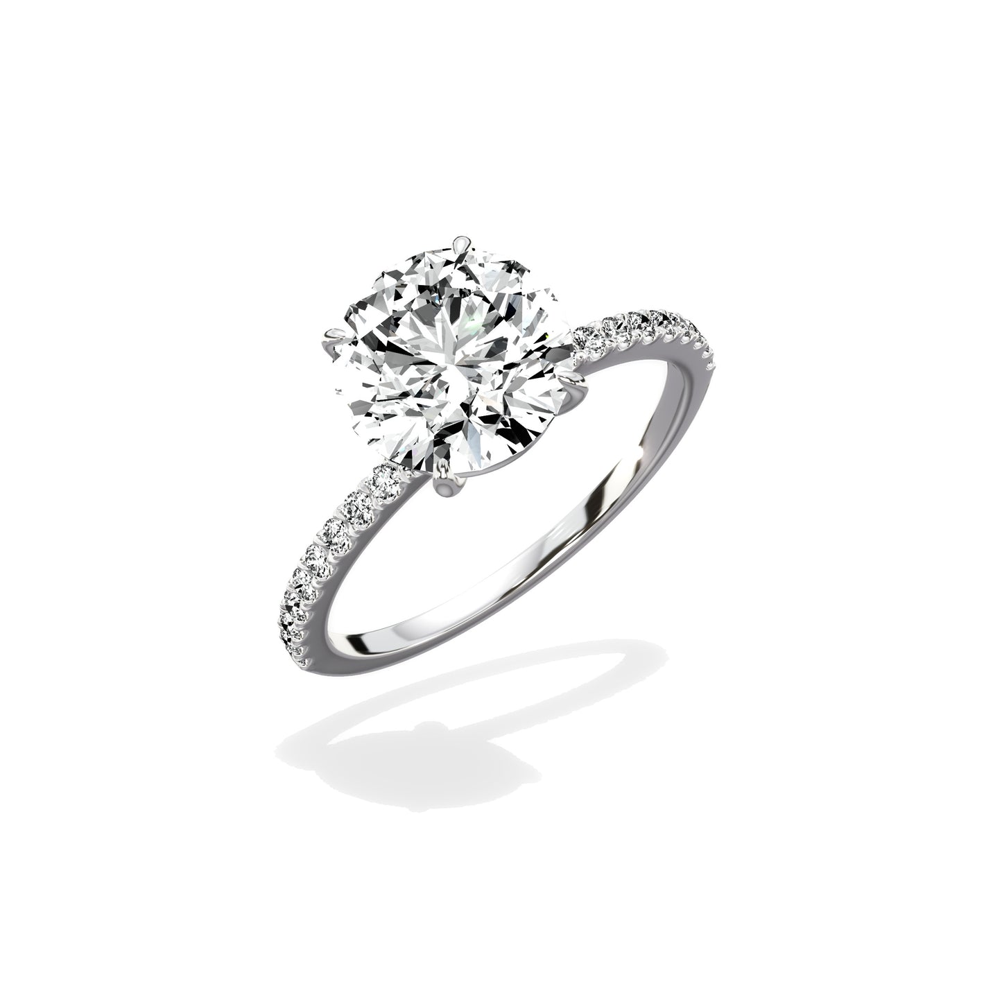 Fortuna Solitaire Engagement Ring demo