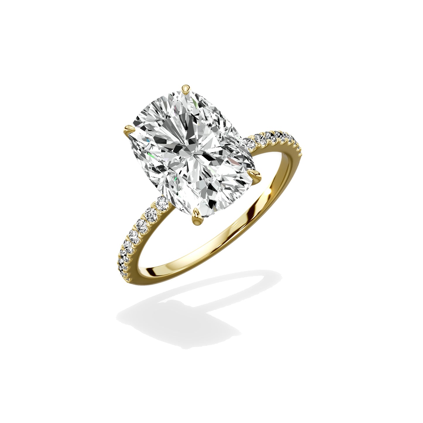 Fortuna Solitaire Engagement Ring demo