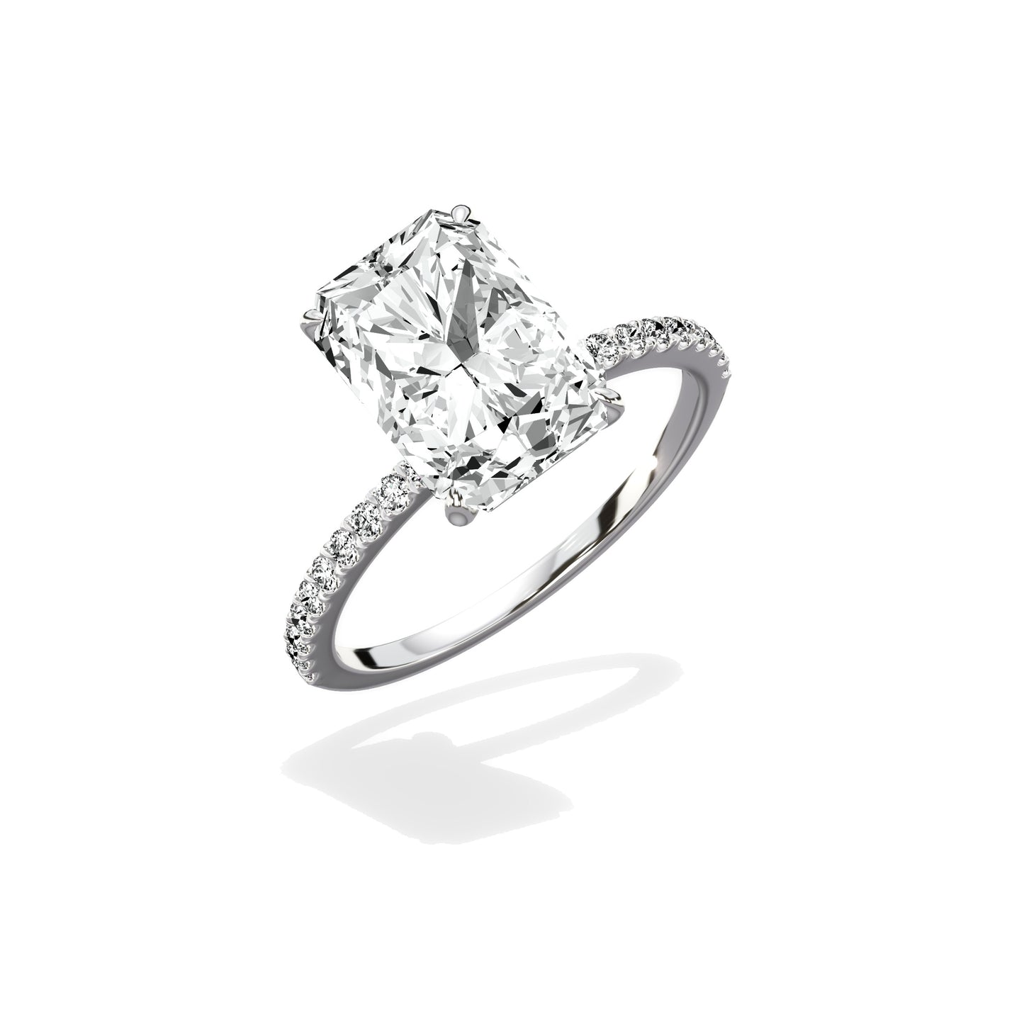 Fortuna Solitaire Engagement Ring demo