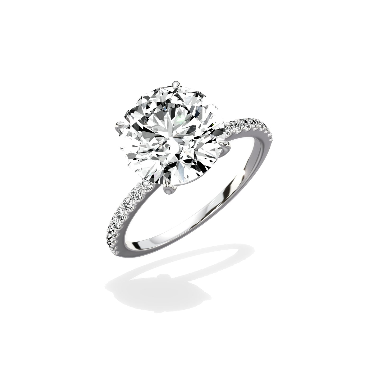 Fortuna Solitaire Engagement Ring demo