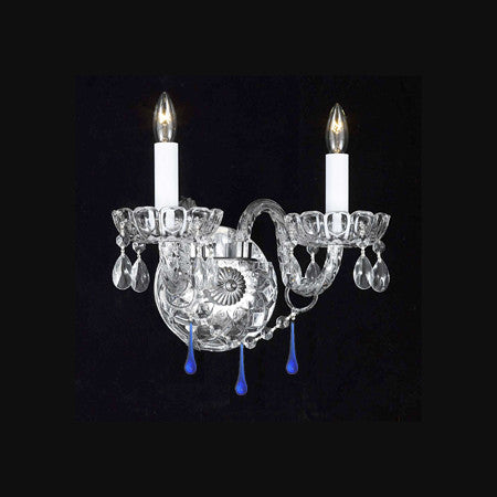 C181-2/387/COLOR Wall Sconces WALL SCONCE Chandeliers, Crystal Chandelier, Crystal Chandeliers, Lighting
