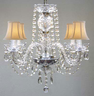 G46-SHADES/275/4 Murano Venetian Style CHANDELIER Chandeliers, Crystal Chandelier, Crystal Chandeliers, Lighting