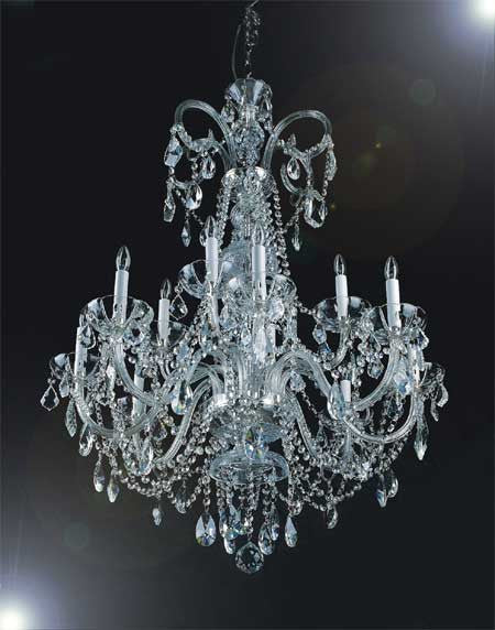 A46-455/8+4 Royal Collection Chandelier Chandeliers, Crystal Chandelier, Crystal Chandeliers, Lighting