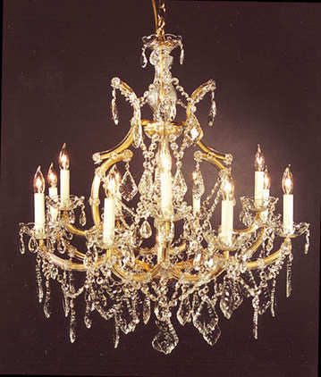 A83-1505/12+1 Maria Theresa CHANDELIER Chandeliers, Crystal Chandelier, Crystal Chandeliers, Lighting