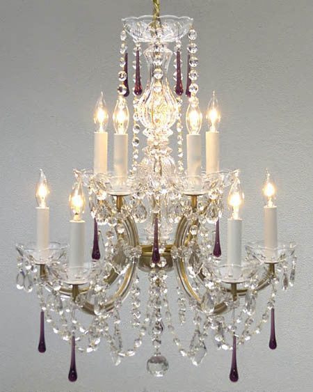 A83-507/10/AMATHYST Maria Theresa CHANDELIER Chandeliers, Crystal Chandelier, Crystal Chandeliers, Lighting