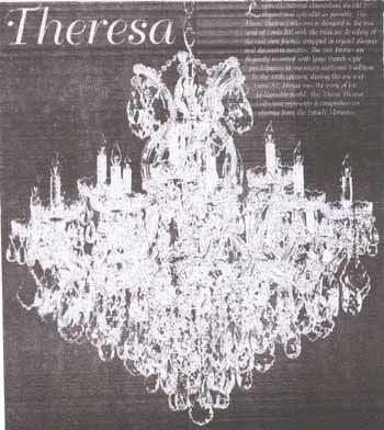 A83-SILVER/8/2151015+1 Maria Theresa CHANDELIER Chandeliers, Crystal Chandelier, Crystal Chandeliers, Lighting