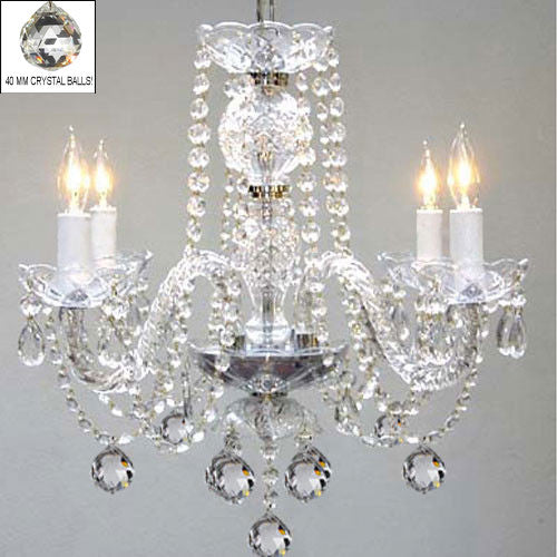 A46-BALLS/275/4  Murano Venetian Style CHANDELIER Chandeliers, Crystal Chandelier, Crystal Chandeliers, Lighting