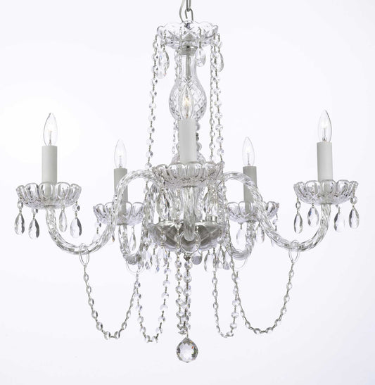 A46-381/5  Murano Venetian Style CHANDELIER Chandeliers, Crystal Chandelier, Crystal Chandeliers, Lighting