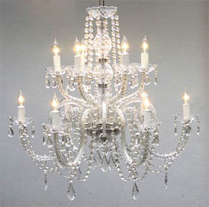 A46-385/6+6  Murano Venetian Style CHANDELIER Chandeliers, Crystal Chandelier, Crystal Chandeliers, Lighting