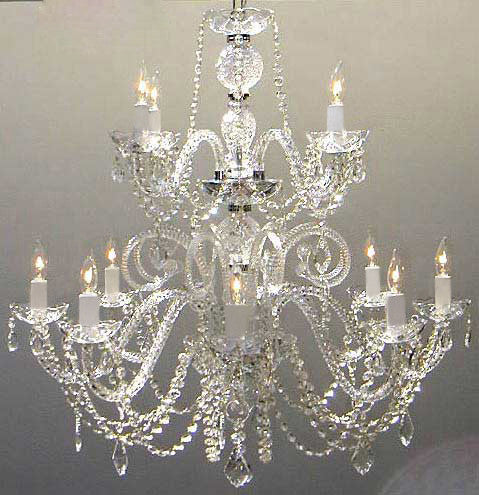 A46-385/8+4  Murano Venetian Style CHANDELIER Chandeliers, Crystal Chandelier, Crystal Chandeliers, Lighting