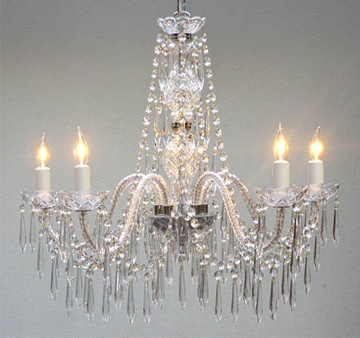 A46-U/384/5  Murano Venetian Style CHANDELIER Chandeliers, Crystal Chandelier, Crystal Chandeliers, Lighting