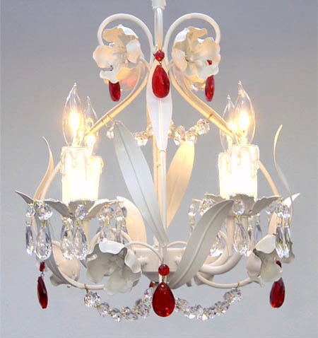 A7-WHITE/TD/326/4/COLOR Fruit / Color Crystal CHANDELIER Chandeliers, Crystal Chandelier, Crystal Chandeliers, Lighting