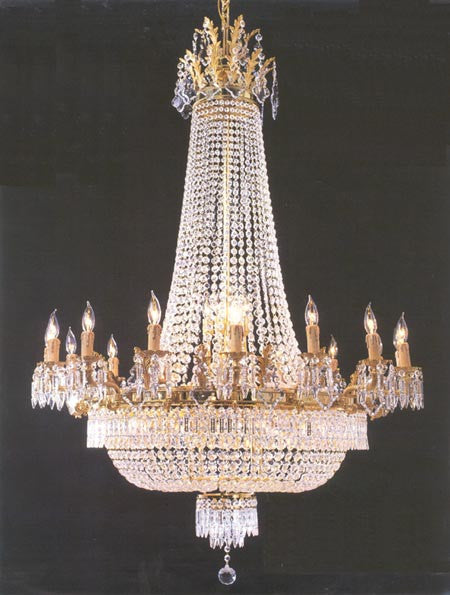 A81-1280N/8+4Whether placed in an entryway or foyer, these magnificent chandeliers make the ultimate statement. True to the Empire originals, these wonderful chandeliers are cast in the finest solid 