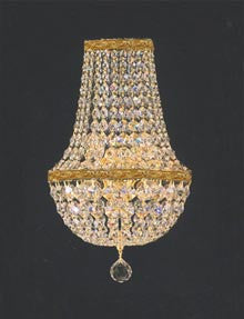 A81-4/5/WALLSCONCE Gallery Wall Sconces CRYSTAL EMPIRE WALL SCONCE