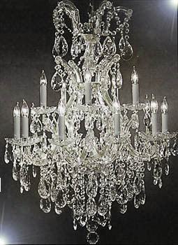 A83-SILVER/18/12+1  Maria Theresa CHANDELIER Chandeliers, Crystal Chandelier, Crystal Chandeliers, Lighting