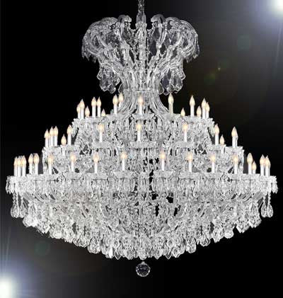 A83-SILVER/3103/64+8  Maria Theresa CHANDELIER Chandeliers, Crystal Chandelier, Crystal Chandeliers, Lighting