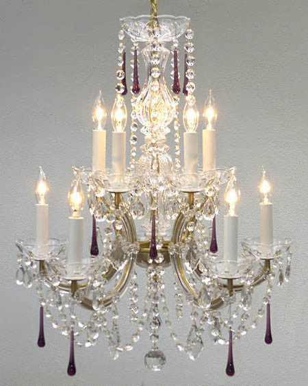 A83-507/10/AMATHYST  Maria Theresa CHANDELIER Chandeliers, Crystal Chandelier, Crystal Chandeliers, Lighting