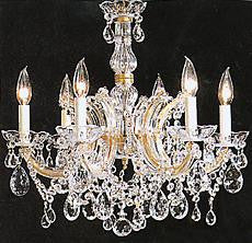 A83-7002/6  Maria Theresa CHANDELIER Chandeliers, Crystal Chandelier, Crystal Chandeliers, Lighting