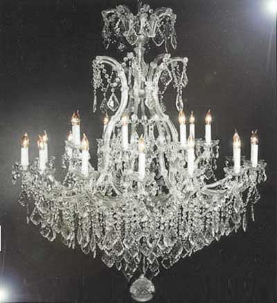 A83-SILVER/52/2MT/24+1  Maria Theresa CHANDELIER Chandeliers, Crystal Chandelier, Crystal Chandeliers, Lighting