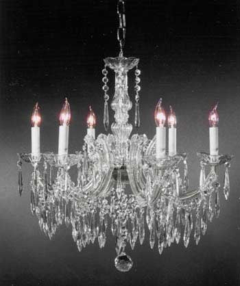 F83-SILVER/U7002/6  Maria Theresa CHANDELIER Chandeliers, Crystal Chandelier, Crystal Chandeliers, Lighting