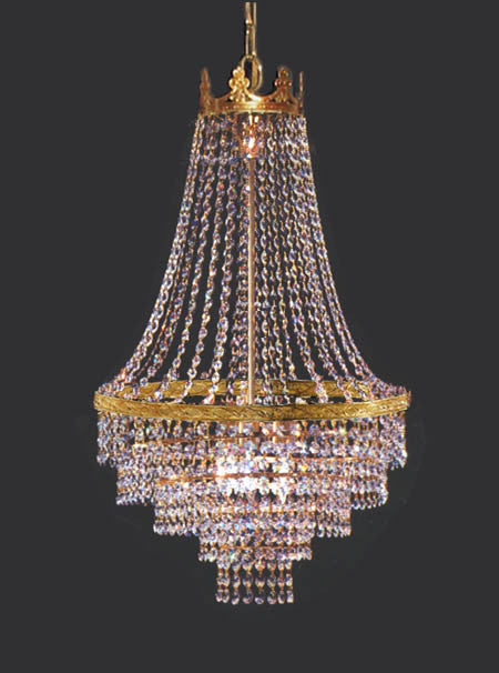 A93-872/4 Empire Style CHANDELIER Chandeliers, Crystal Chandelier, Crystal Chandeliers, Lighting