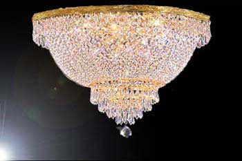 A93-C7/FLUSH/870/4 Flush Semi Flush Fixtures FLUSH/SEMI-FLUSH CHANDELIER Chandeliers, Crystal Chandelier, Crystal Chandeliers, Lighting