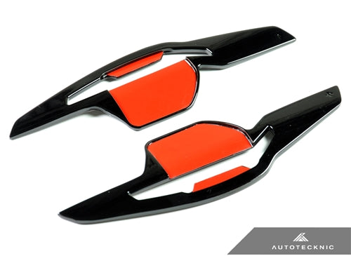 AutoTecknic Competition Steering Shift Paddles (Glazing Black) - Audi DSG Vehicles