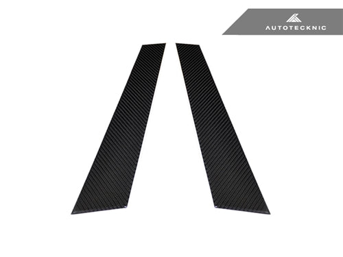 AutoTecknic Carbon Fiber B-Pillar Covers - Audi A4 Sedan (02-05)