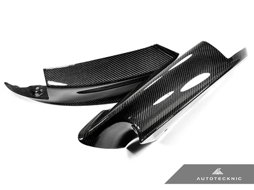 AutoTecknic Vacuumed Carbon Fiber Performante Aero Splitters - E90 / E92 / E93 M3