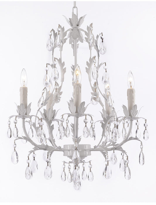 G7-407/5 Country French CHANDELIER Chandeliers, Crystal Chandelier, Crystal Chandeliers, Lighting