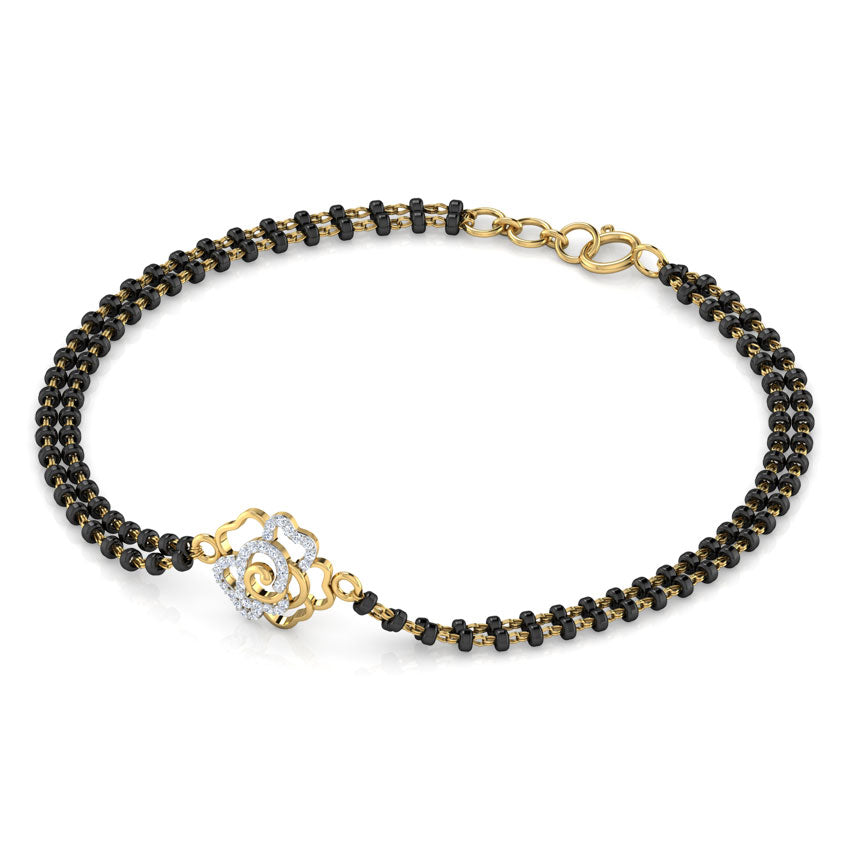 Anaisha Diamond Mangalsutra Bracelet