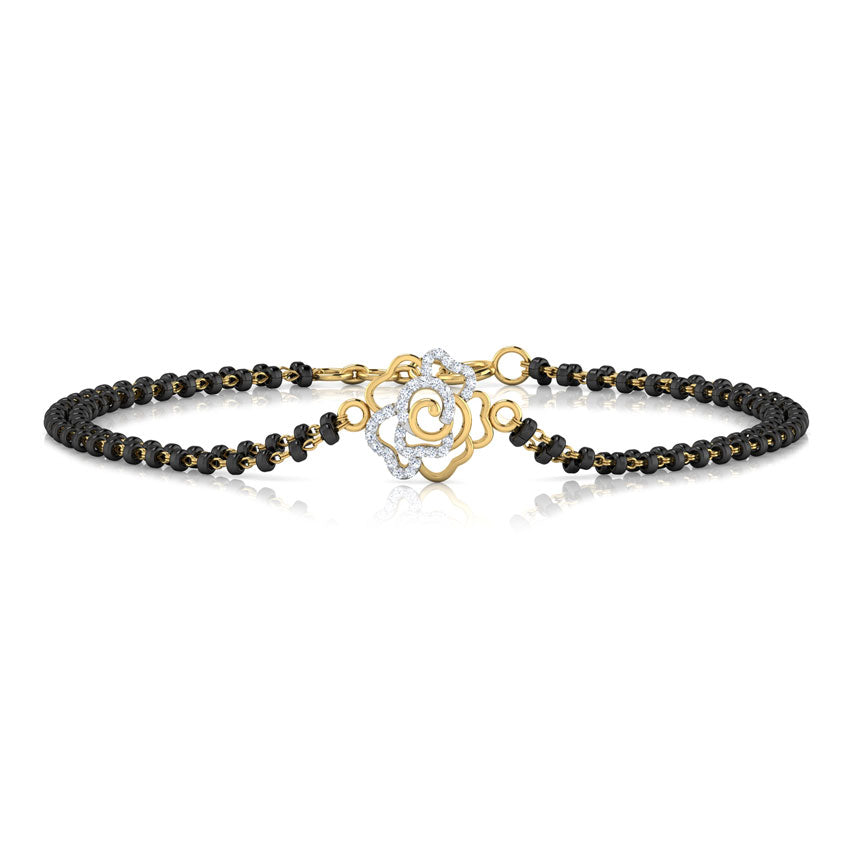 Anaisha Diamond Mangalsutra Bracelet