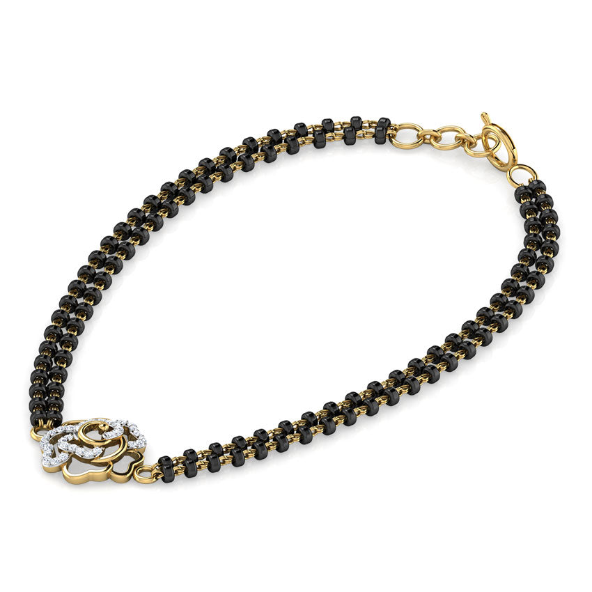 Anaisha Diamond Mangalsutra Bracelet