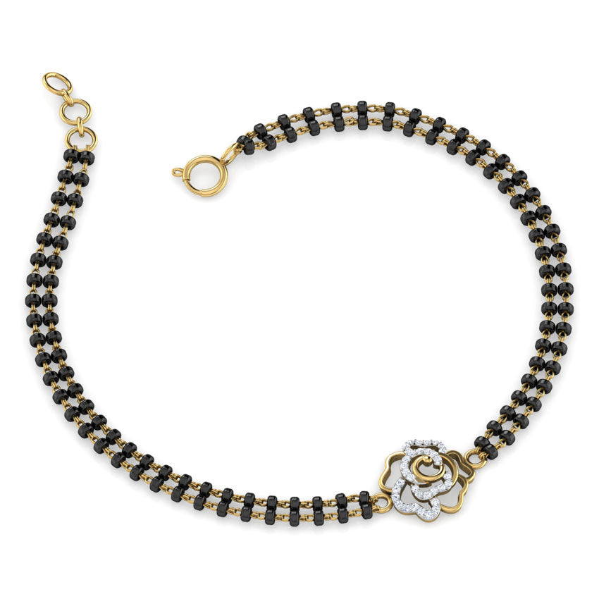 Anaisha Diamond Mangalsutra Bracelet