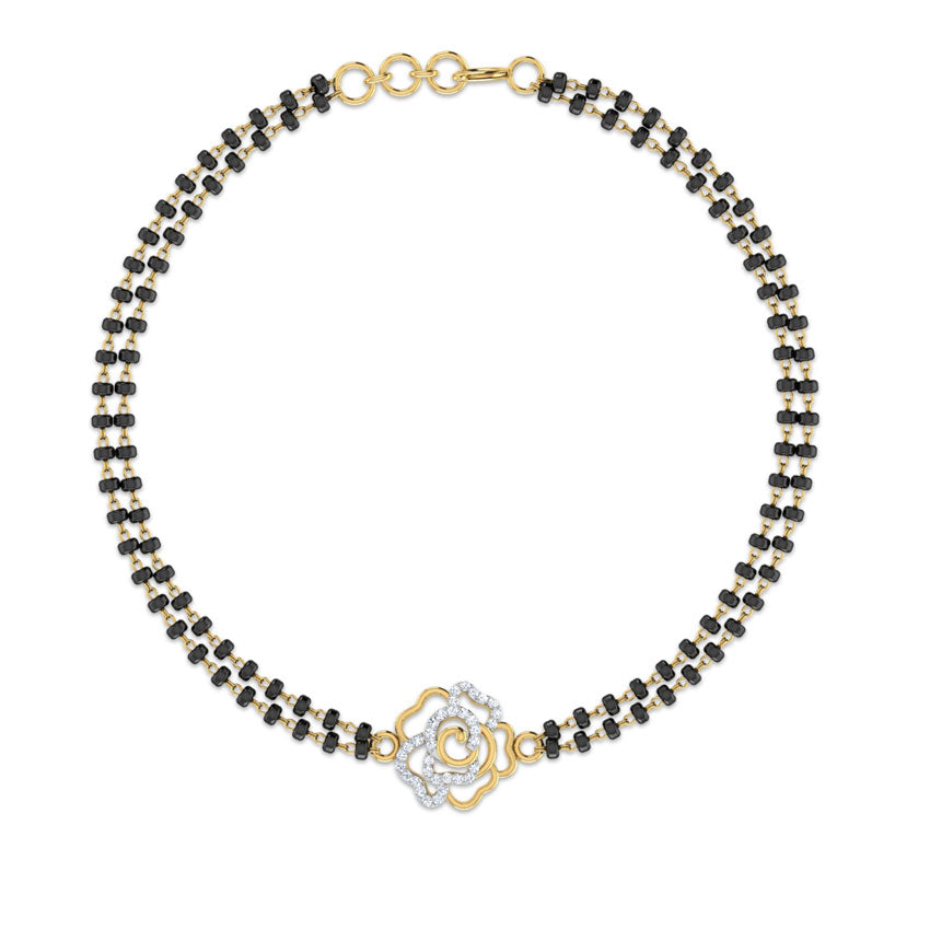 Anaisha Diamond Mangalsutra Bracelet