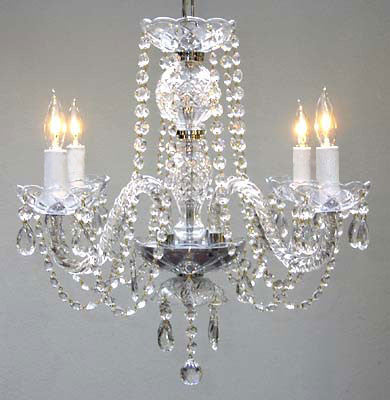 A46-275/4SW Swarovski Crystal Trimmed CHANDELIER Chandeliers, Crystal Chandelier, Crystal Chandeliers, Lighting